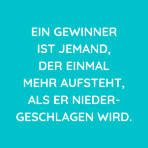 42 „Gib niemals auf“ Sprüche SpruchZentrale