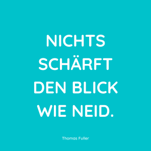 46 Sprüche über Neid SpruchZentrale